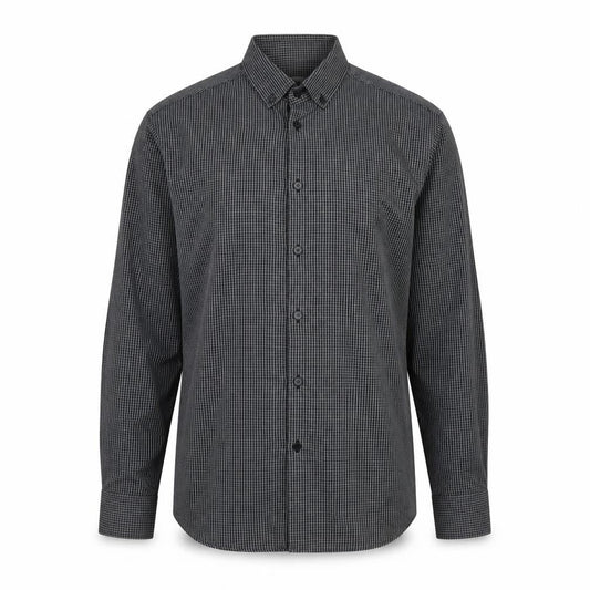 Zara Man Men's Multicoloured Slim Fit Check Shirt