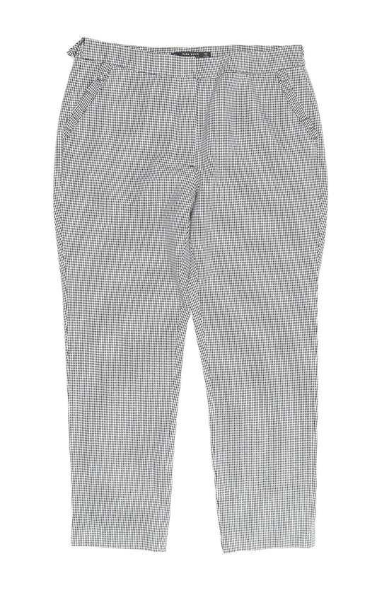 Zara Women's Multicoloured Chino Trousers L