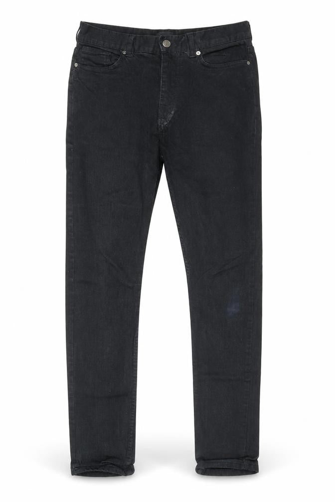 H&M Men's Black Skinny Jeans, Size 31, Dark Denim