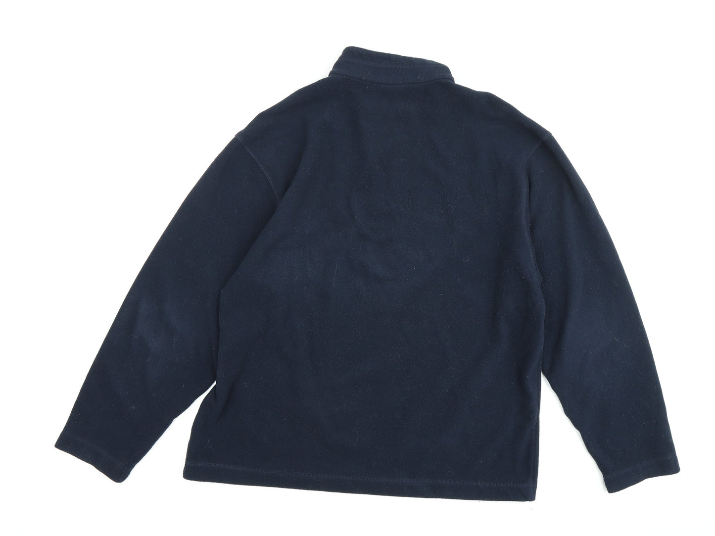 Marks and Spencer Men's Blue Pullover Sweatshirt L