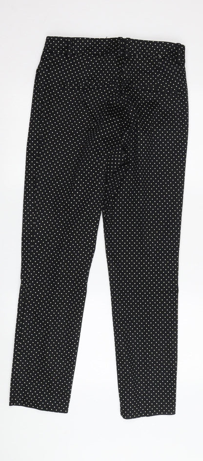 H&M Women's Black Polka Dot Jegging Size 10