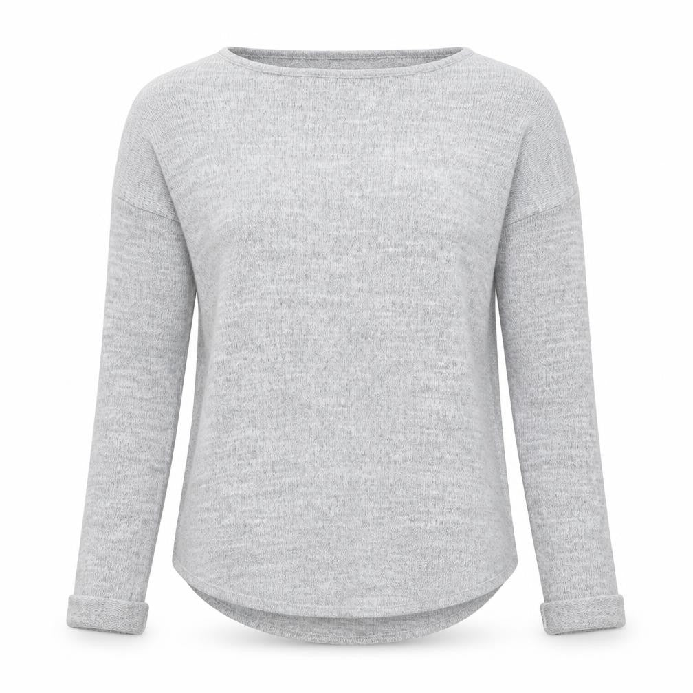 Topshop Women's Grey Pullover Jumper UK 10