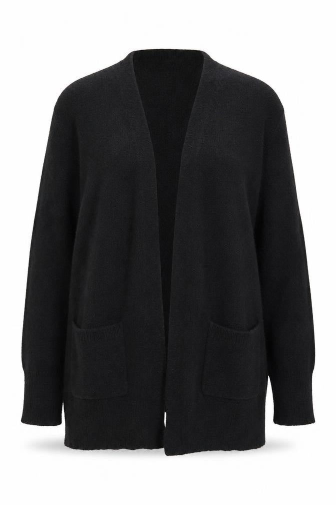 Madewell Women's Black Cardigan, Size M, Classic Style