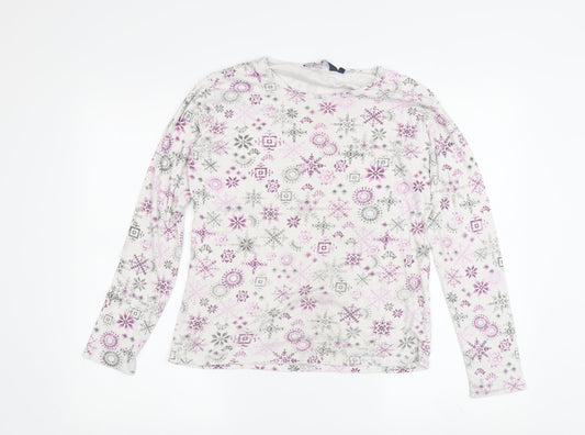 Isle Women's Multicoloured Winter Pyjama Top M
