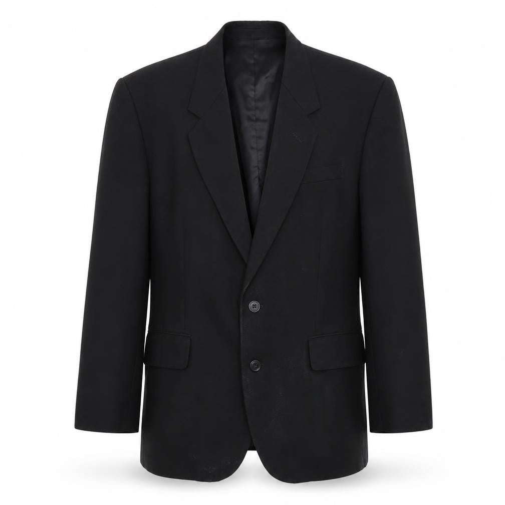 London Men's Black Blazer, Size 38, Two-Button