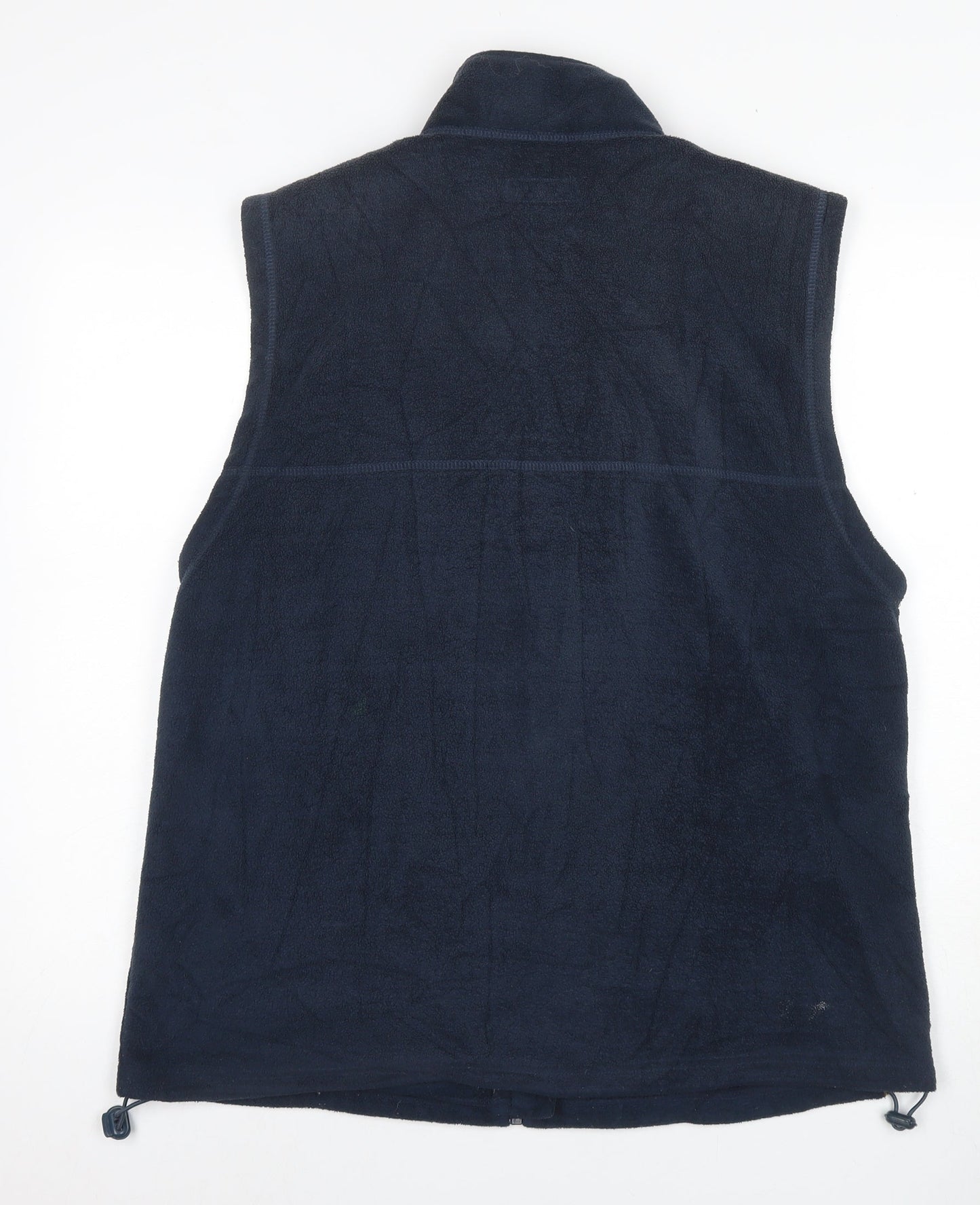 Cotton Traders Men's Blue Fleece Waistcoat M
