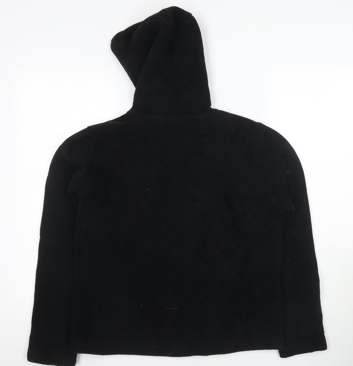 Blurr Unisex Black Pullover Hoodie M