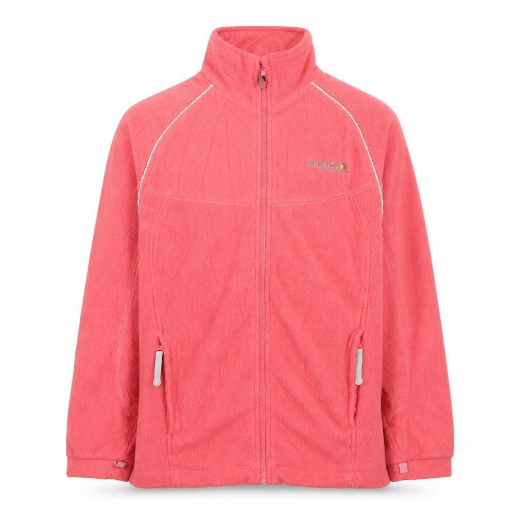 Regatta Girls Pink Jacket, 11 Years, Full Zip, Casual