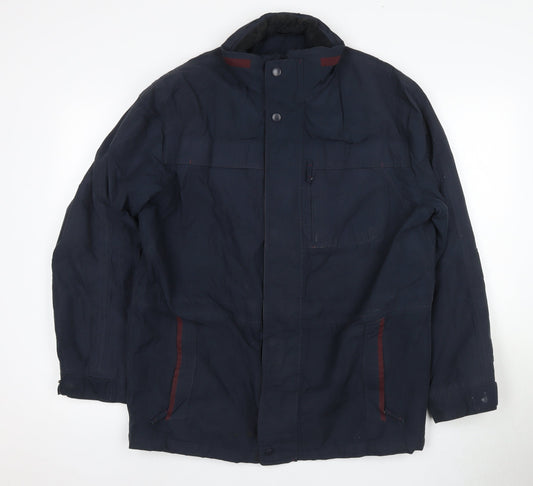 Brook Taverner Men's Blue Military Jacket - Size 40