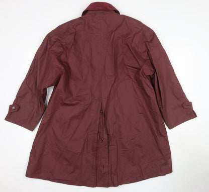 Aquabury Women's Brown Overcoat, Size 10