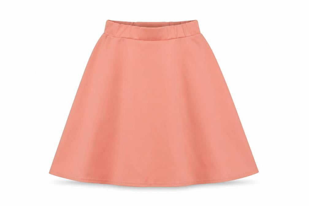 Boohoo Women's Pink Midi A-Line Skirt UK 8