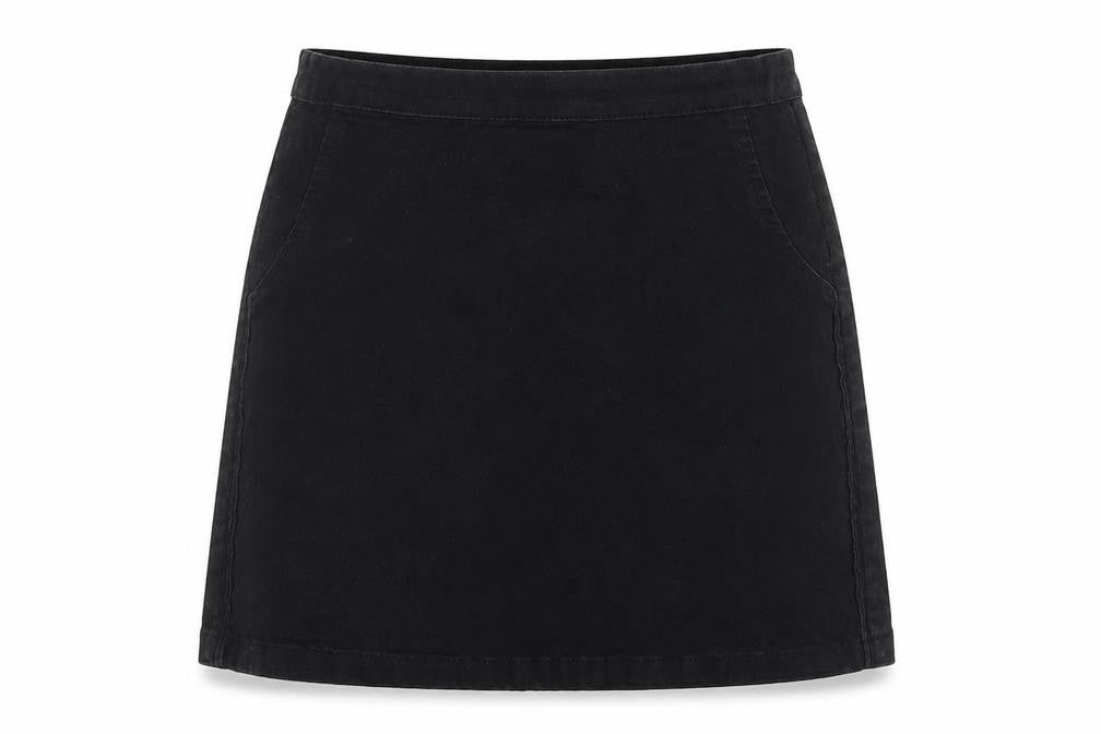 Pull&Bear Women's Black Short Pencil Skirt, Size 10