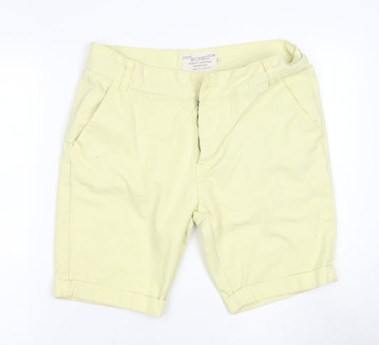 Bellfield Men's Ivory Chino Shorts, Size M, Casual, Stylish