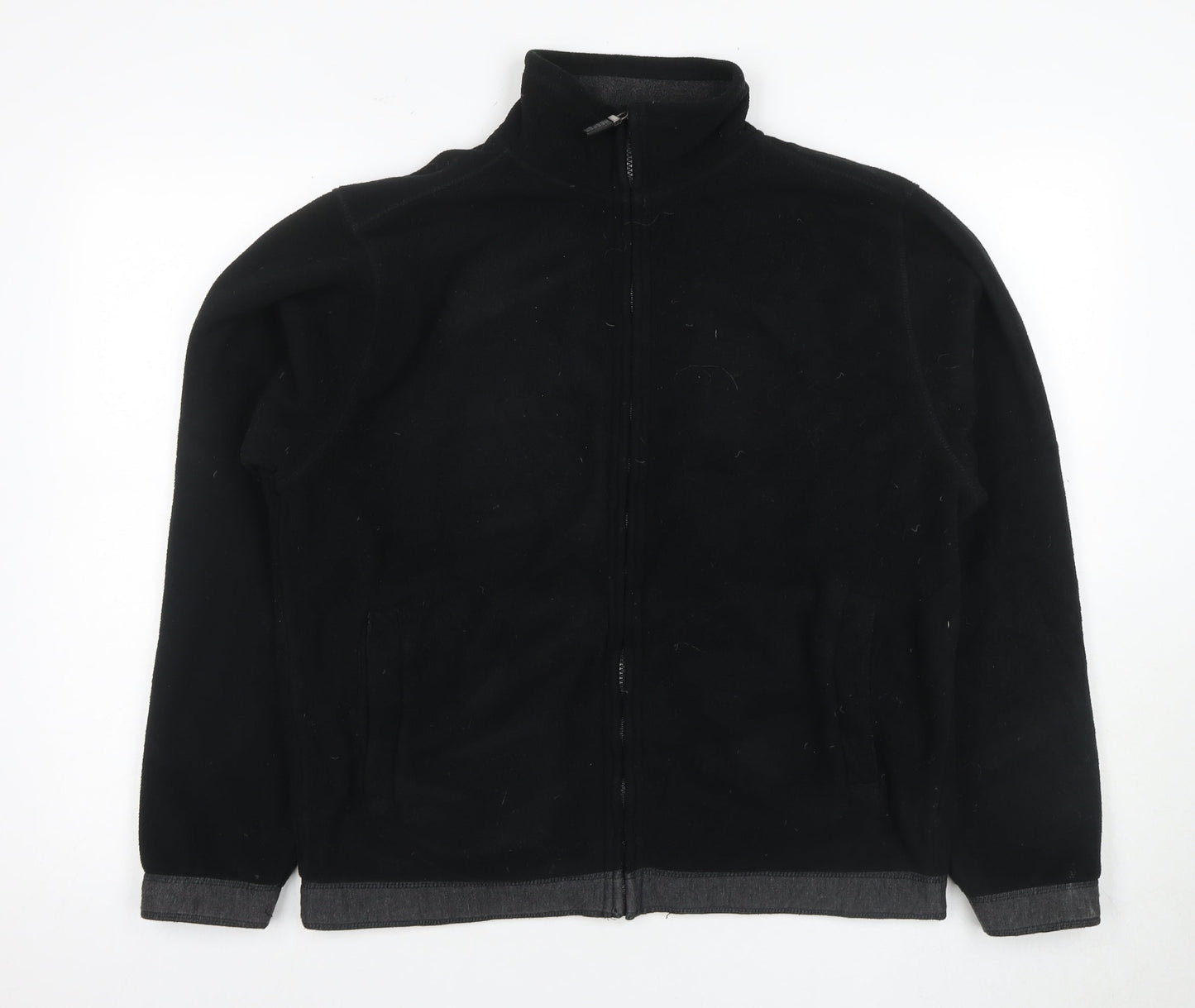 R.W.C Men's Black Zip Jacket M