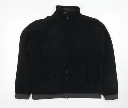 R.W.C Men's Black Zip Jacket M