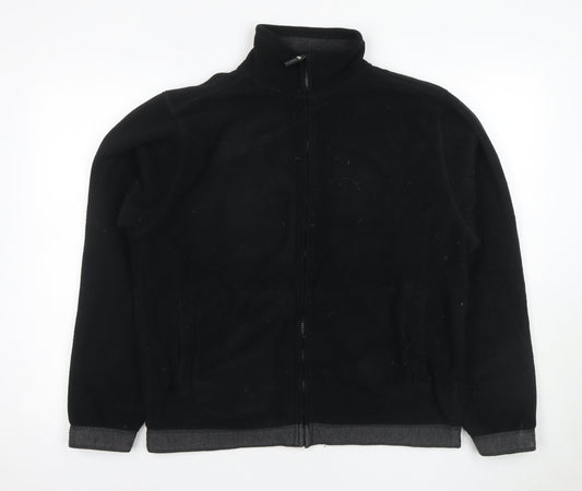 R.W.C Men's Black Zip Jacket M