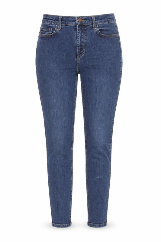 French Connection Women's Blue Skinny Jeans Size 10