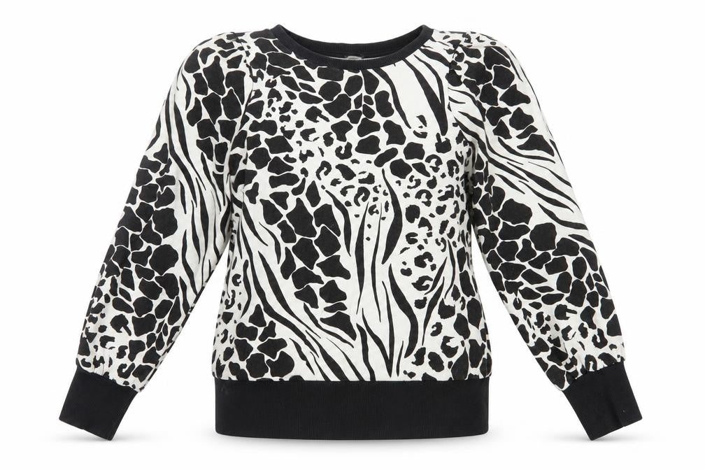 River Island Women's Animal Print Sweatshirt M