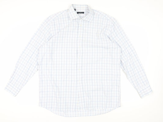 Daniel Hechter Men's Check Shirt 17.5 44 Multicoloured
