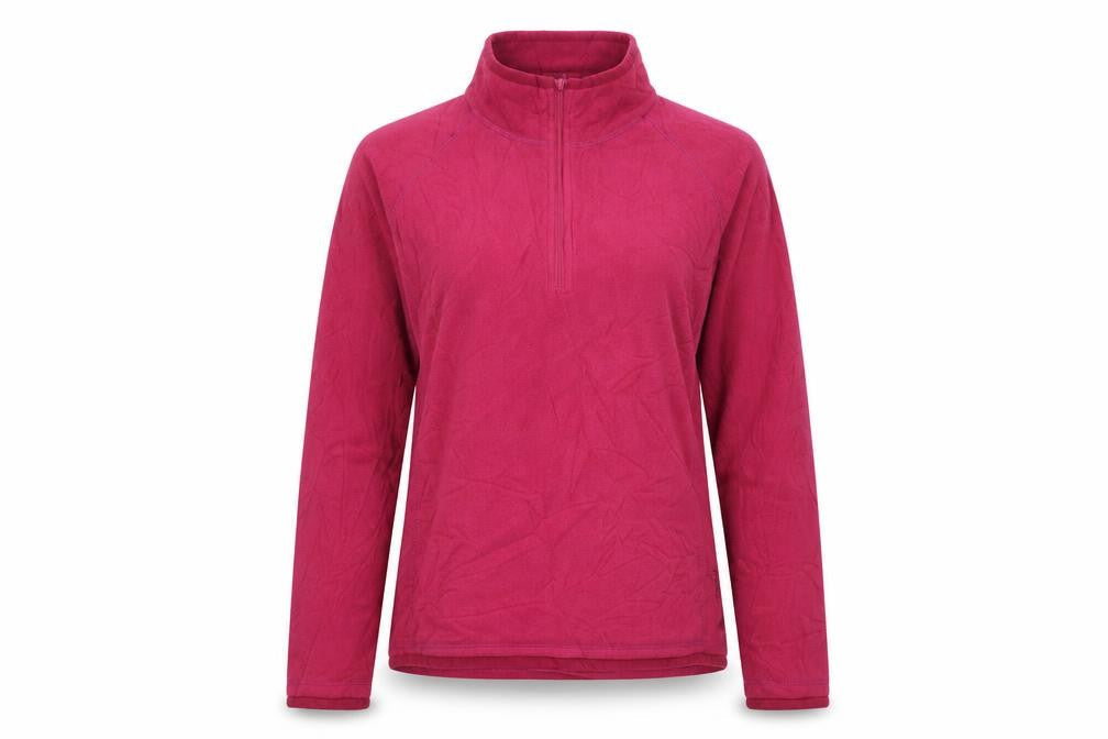 Mountain Life Women's Red Fleece Pullover Sweatshirt 10