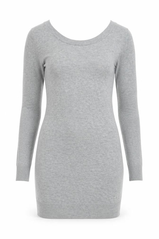 H&M Women's Grey Jumper Dress, S, Casual, Spring/Autumn