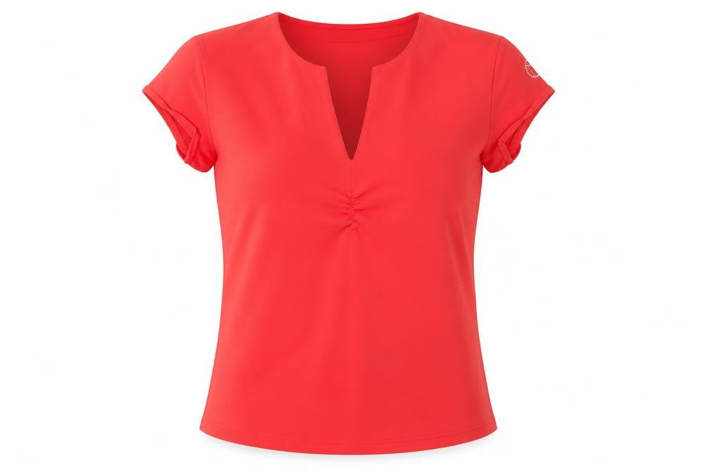 Matt Roberts Women's Red Slim Fit T-Shirt - Size M