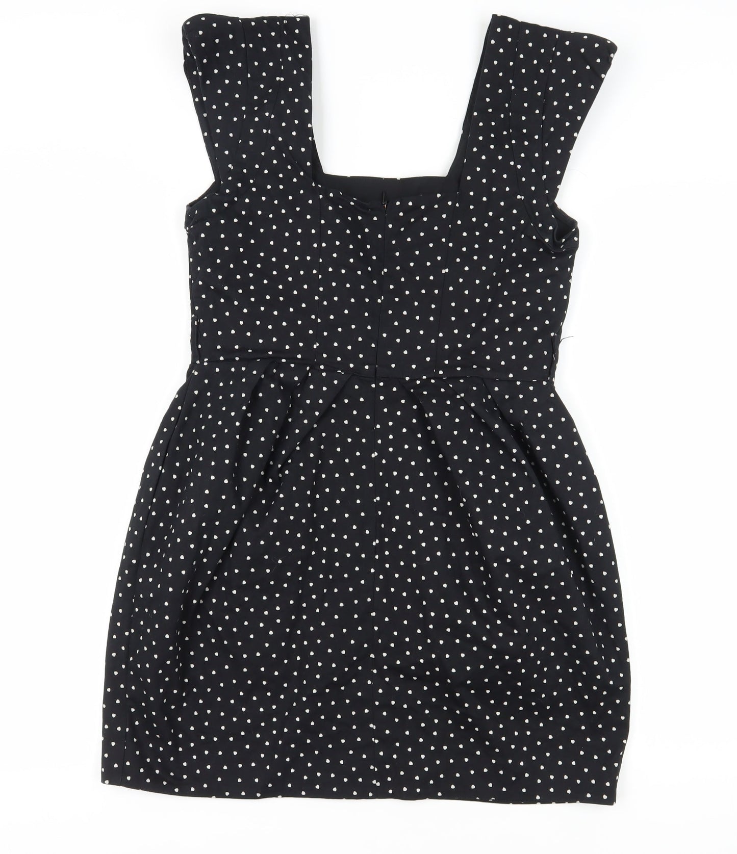 River Island Women’s Black Polka Dot A-Line Dress