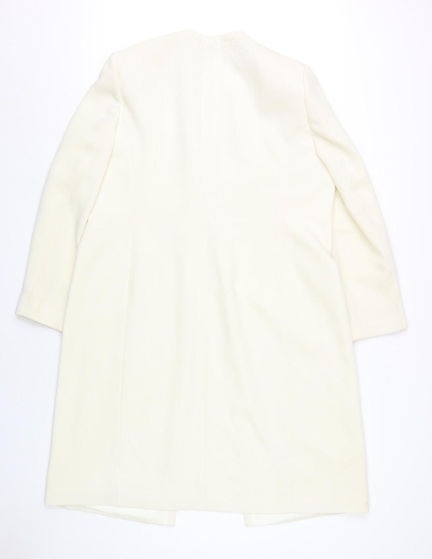 Windsmoor Women's Ivory Long Overcoat Size 16