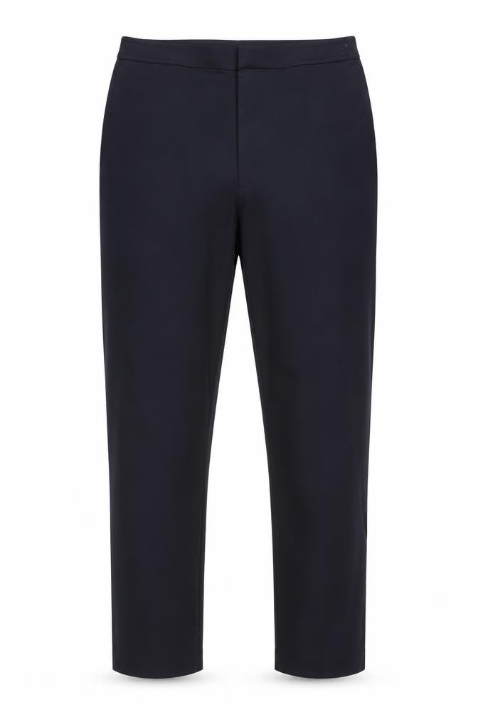 Marks & Spencer Men's Black Regular Trousers 38