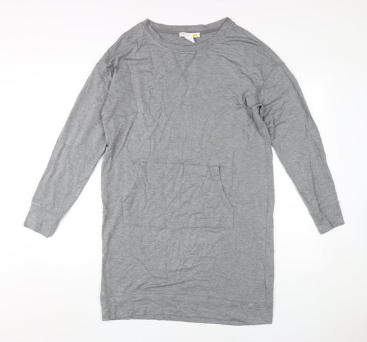 C&C California Women’s Grey Shirt Dress M, Casual Style