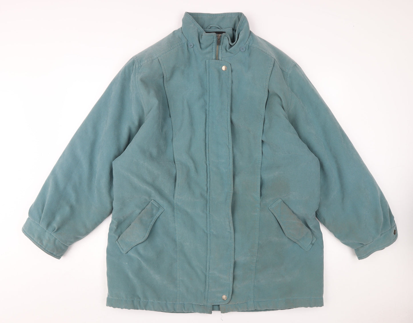 Bromley Sport Women's Green Parka Jacket L Insulated