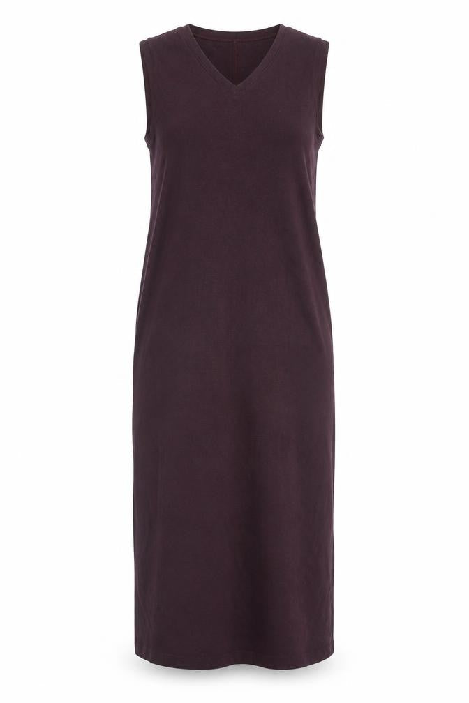 L.L. Bean Women's Purple Long Sheath Dress S