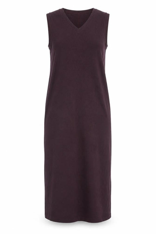 L.L. Bean Women's Purple Long Sheath Dress S