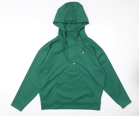MNG Women's Green Pullover Hoodie, Size M