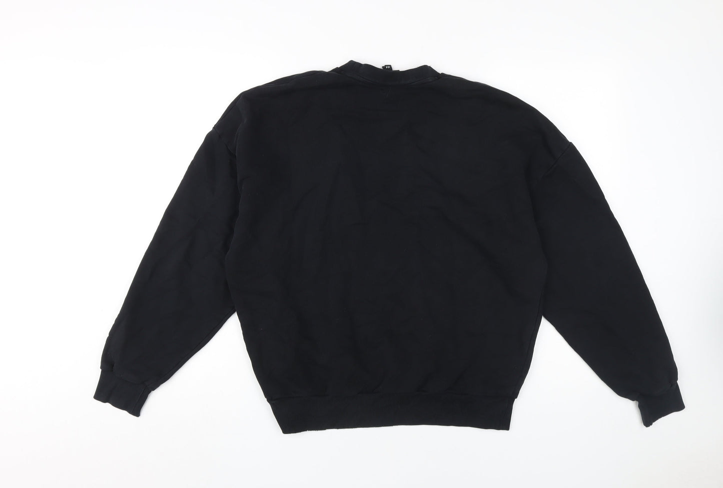 Just Cavalli Men's Black Pullover Sweatshirt M