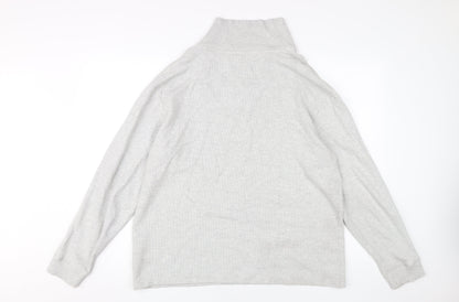 Marks & Spencer Men's Grey Henley Jumper M