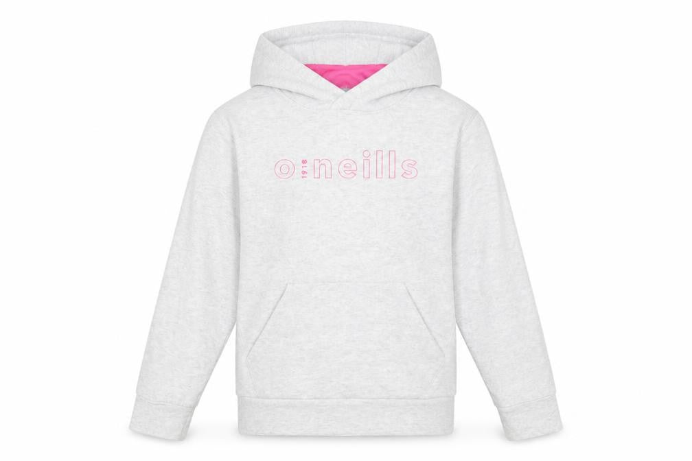 O'Neills Girls Grey Pullover Hoodie Age 10-11 Regular Fit