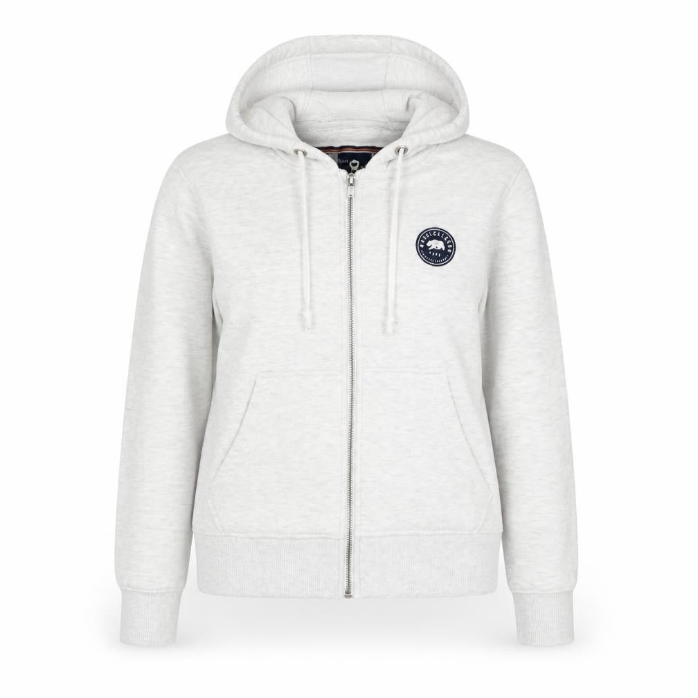 SoulCal & Co Women's White Full Zip Hoodie Size 8