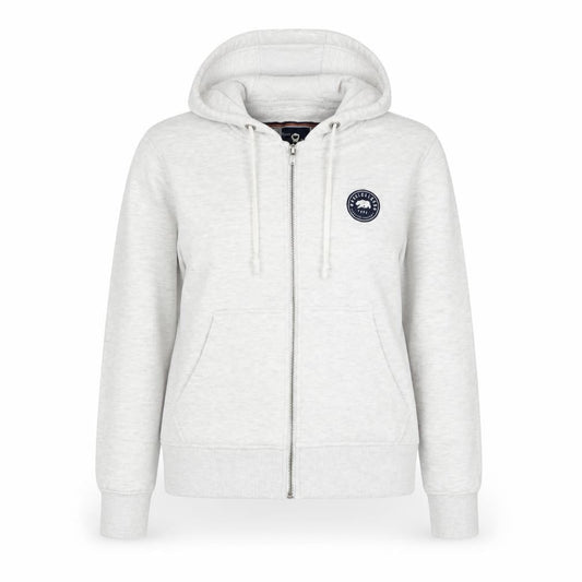 SoulCal Women's White Full Zip Hoodie Size 8