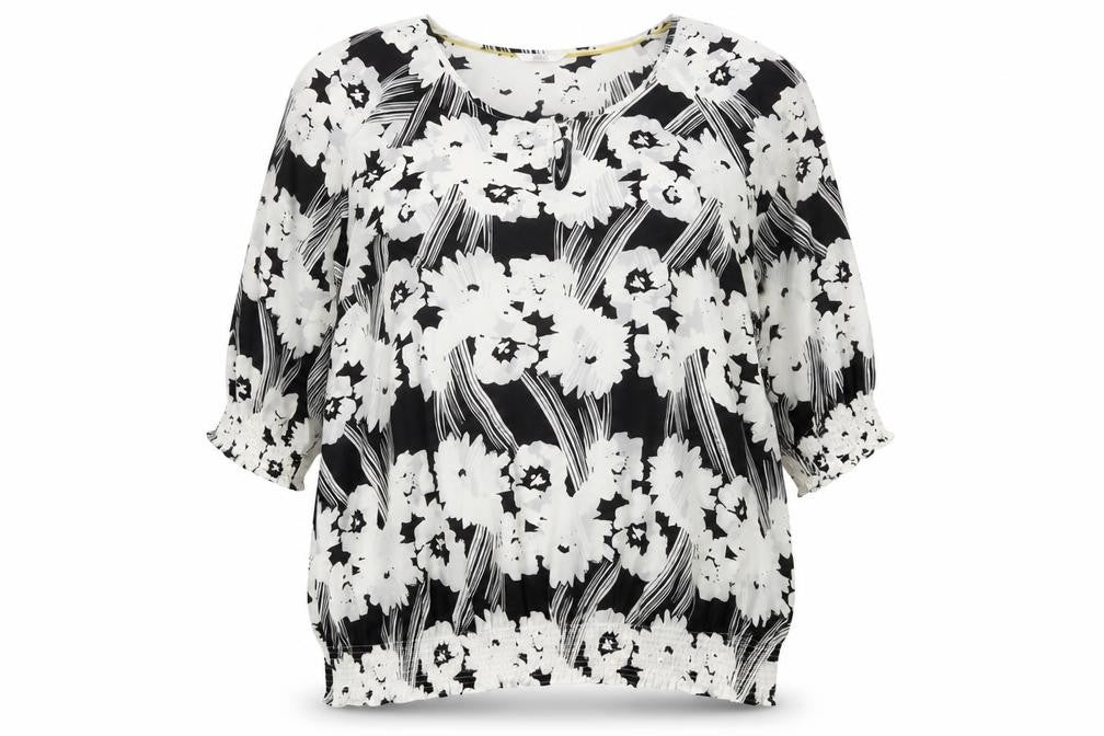 Marks & Spencer Women's 3/4 Sleeve Floral Tunic Blouse