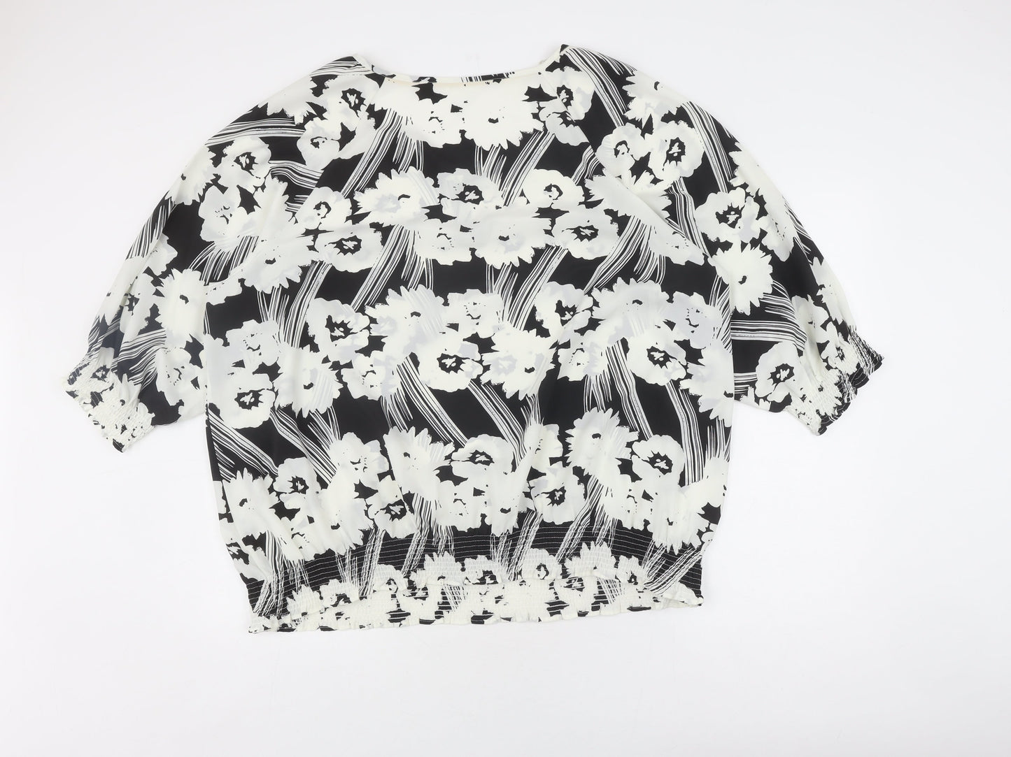 Marks and Spencer Women's 3/4 Sleeve Floral Tunic Blouse