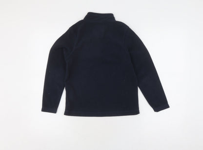 Back view of Regatta boys’ blue fleece sweatshirt, size 9-10, years