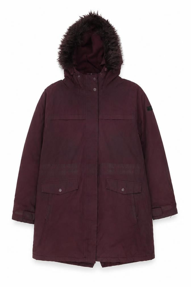 Regatta Women's Purple Parka Coat Size 18