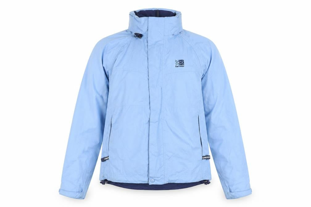Karrimor Girls Blue Puffer Jacket M Mid-Length