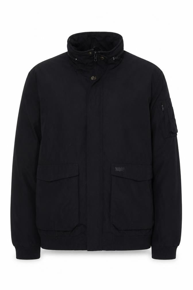 Levi's Black Unisex Basic Jacket S - Casual Stylish Zip