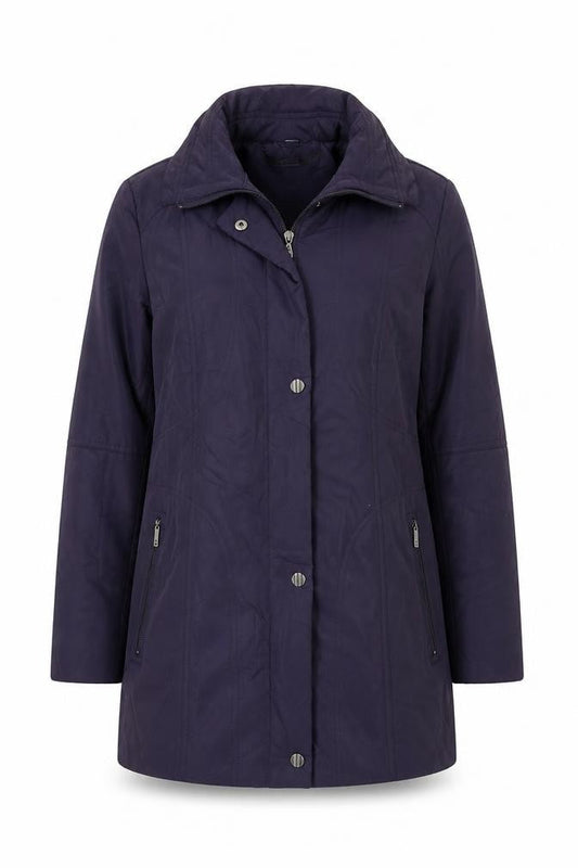 David Barry Women's Purple Basic Jacket Size 12