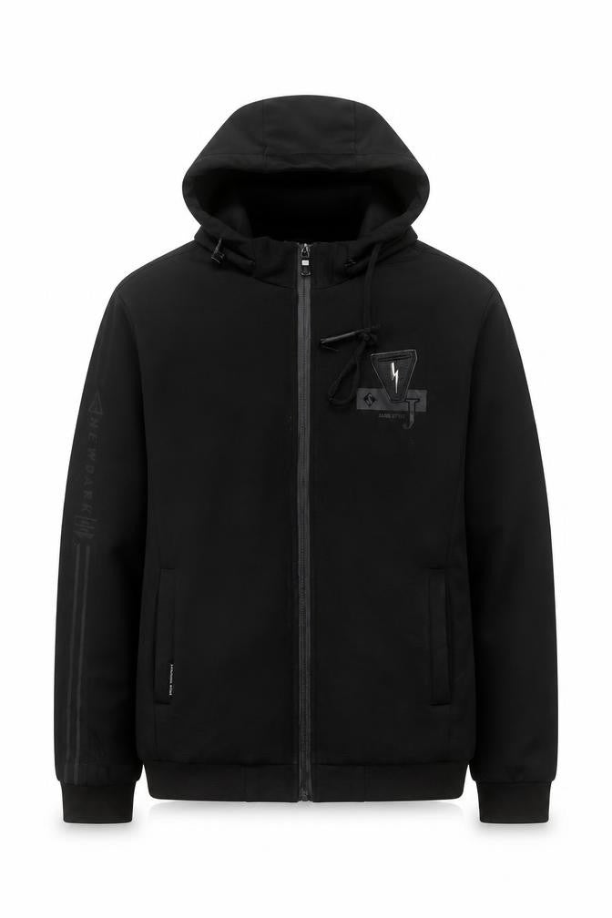 Jane Street Men’s Black 2XL Hooded Puffer Jacket