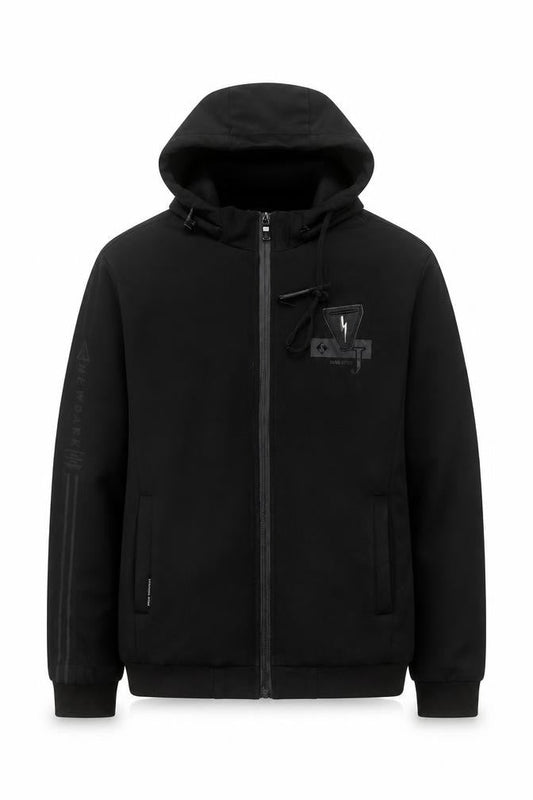 Jane Street Men’s Black 2XL Hooded Puffer Jacket