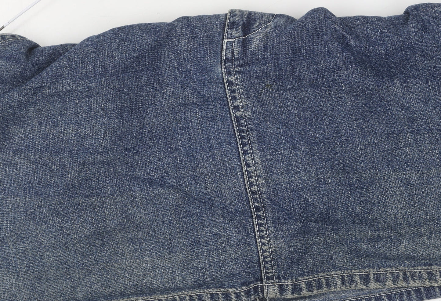 DKNY Jeans Women's Blue Denim Skirt, Size 4, Casual Style