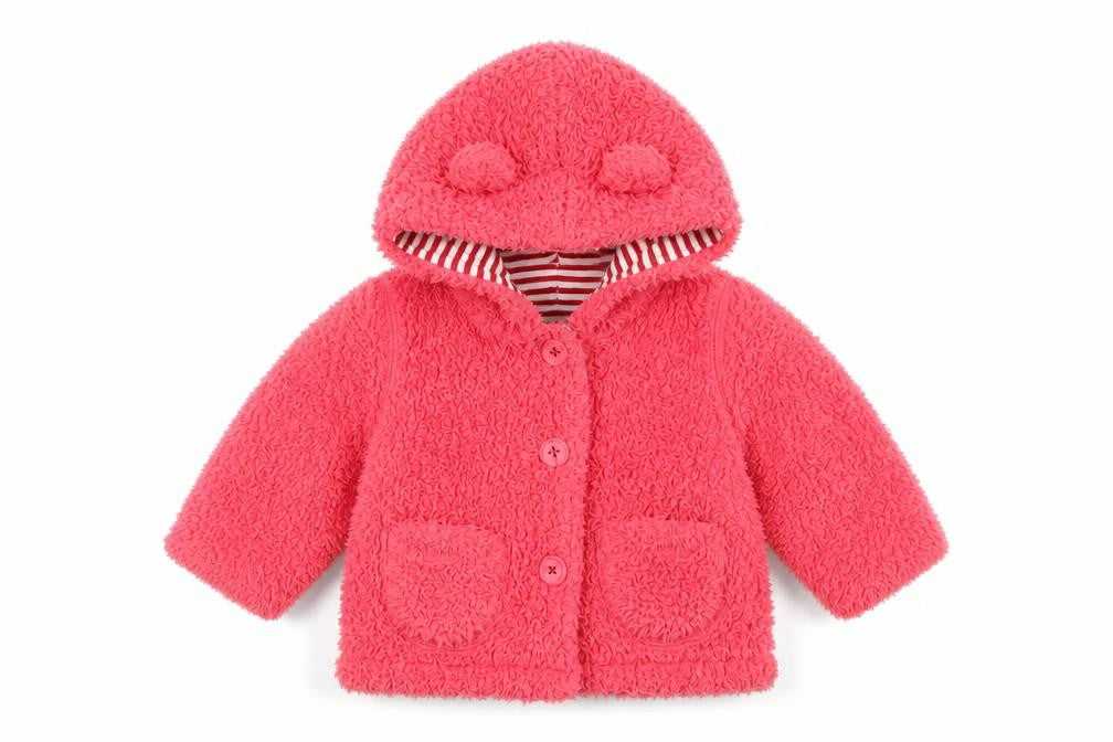 Baby Boden Pink Fleece Jacket 3-6 Months